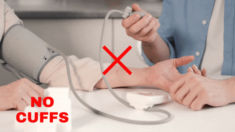 Cuffless Blood Pressure Visualization